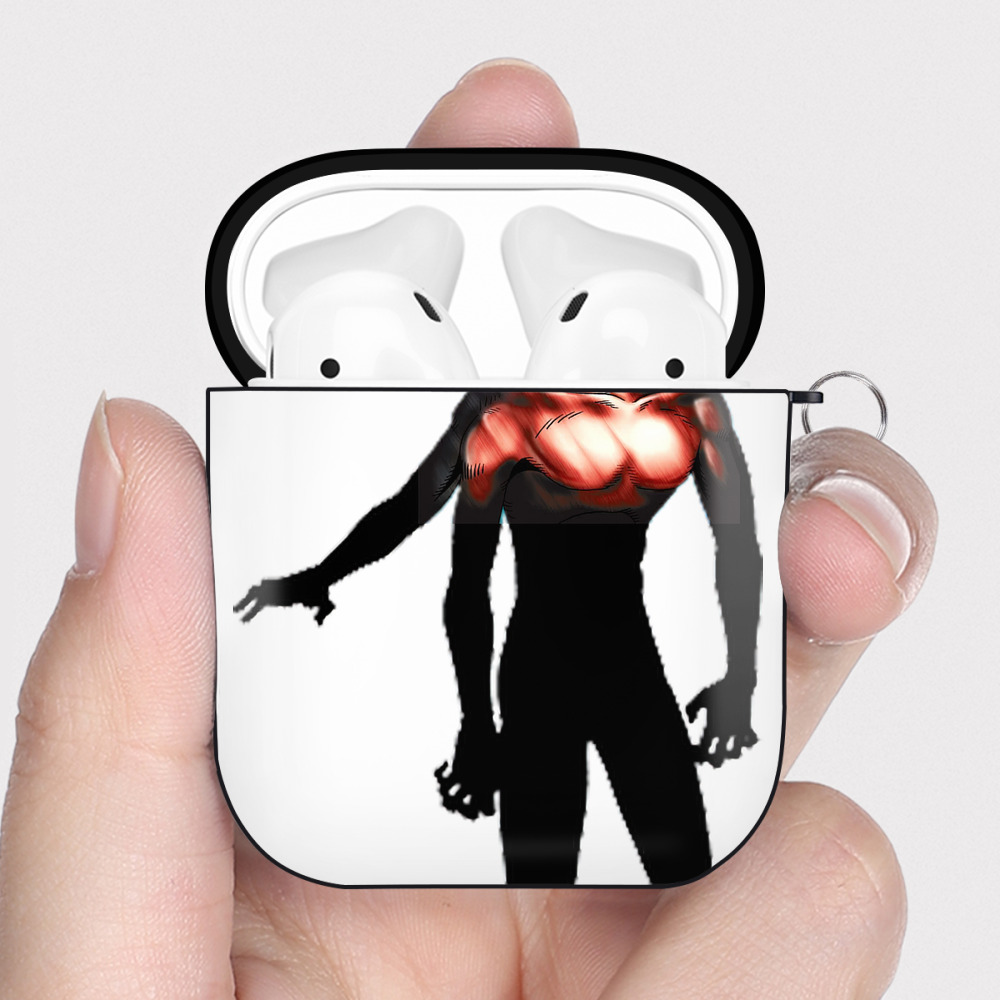 （画像用） 遊☆戯☆王 Yu-Gi-Oh! AirPods 第2世代保護ケース ハードシェル ブラック 耐衝撃・防指紋・カラビナ付き