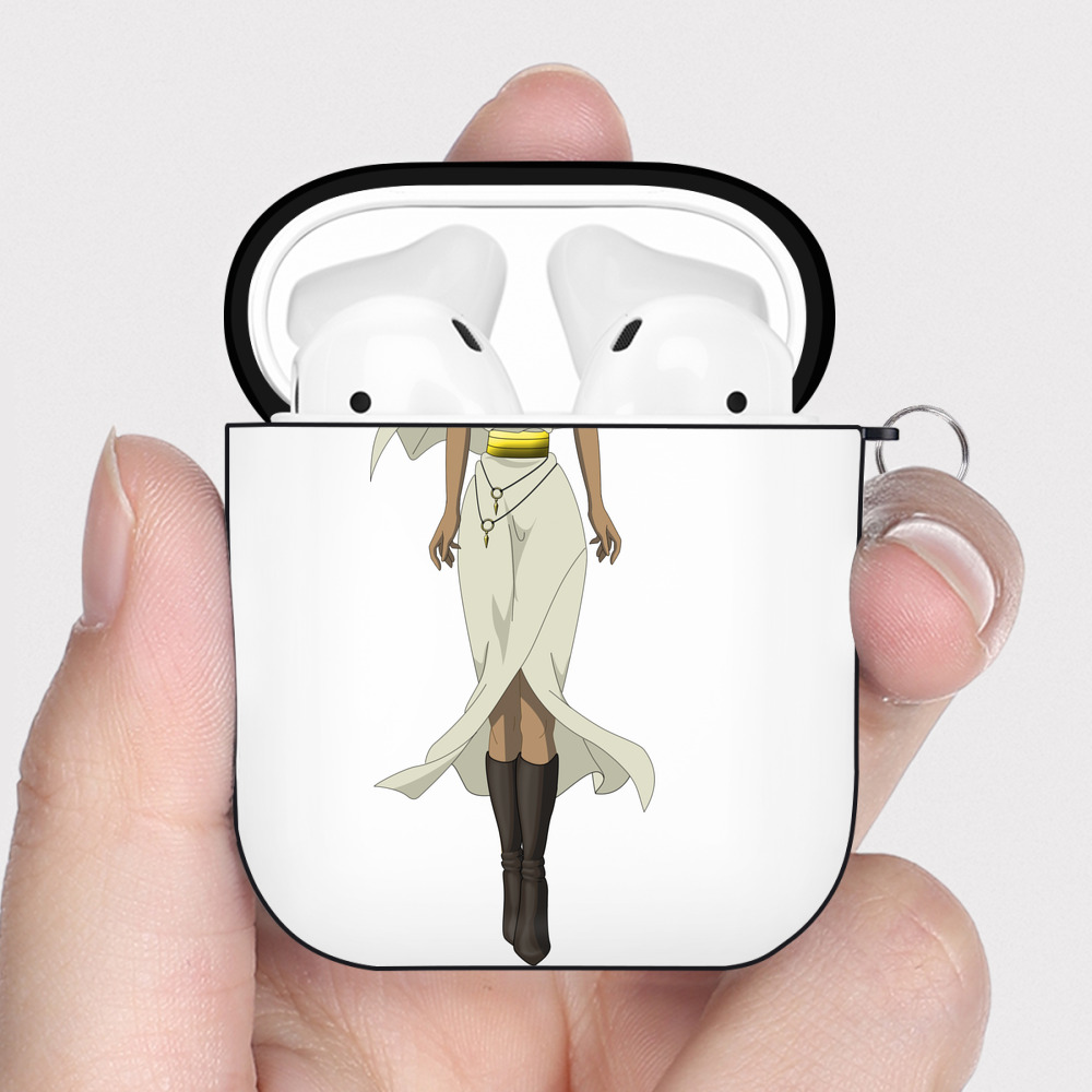 （画像用） 遊☆戯☆王 Yu-Gi-Oh! AirPods 第2世代保護ケース ハードシェル ブラック 耐衝撃・防指紋・カラビナ付き