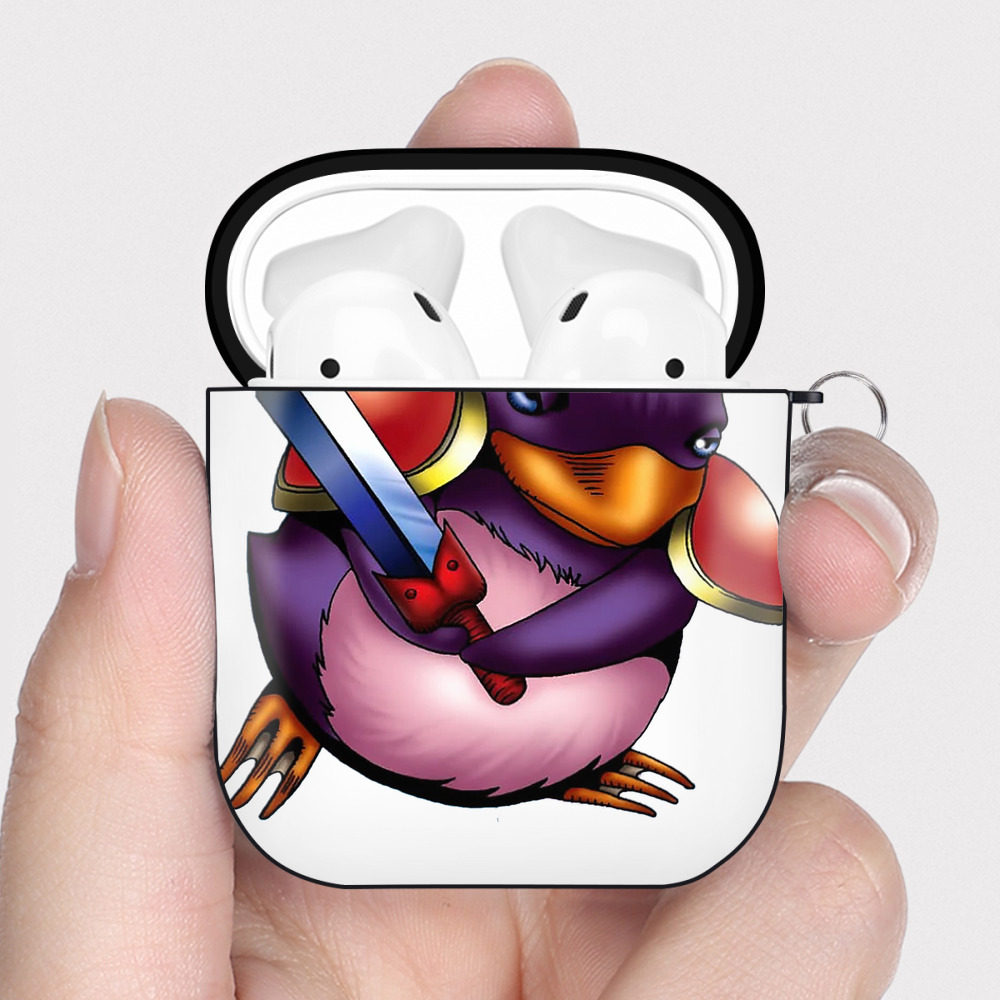 （画像用） 遊☆戯☆王 Yu-Gi-Oh! AirPods 第2世代保護ケース ハードシェル ブラック 耐衝撃・防指紋・カラビナ付き