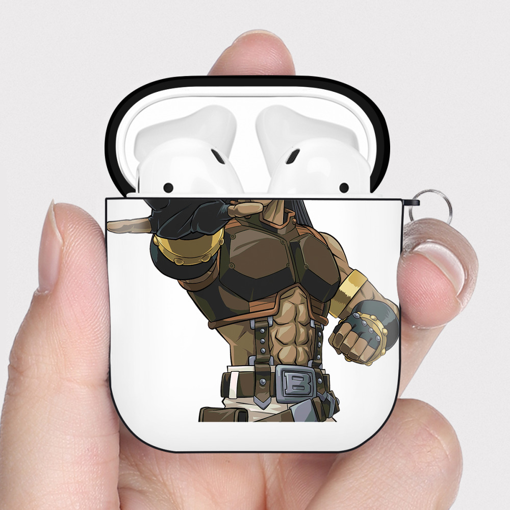 （画像用） 遊☆戯☆王 Yu-Gi-Oh! AirPods 第2世代保護ケース ハードシェル ブラック 耐衝撃・防指紋・カラビナ付き