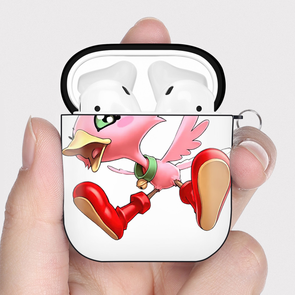 （画像用） 遊☆戯☆王 Yu-Gi-Oh! AirPods 第2世代保護ケース ハードシェル ブラック 耐衝撃・防指紋・カラビナ付き