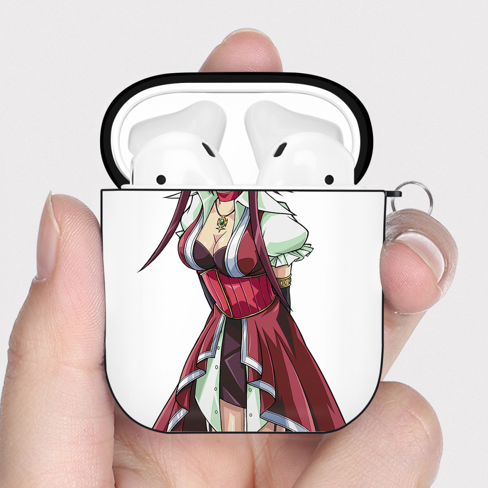 （画像用） 遊☆戯☆王 Yu-Gi-Oh! AirPods 第2世代保護ケース ハードシェル ブラック 耐衝撃・防指紋・カラビナ付き