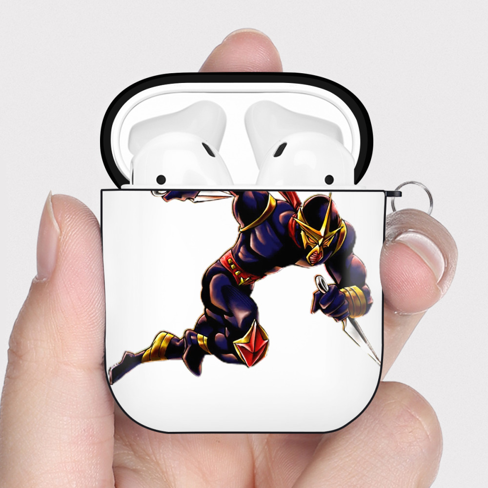 （画像用） 遊☆戯☆王 Yu-Gi-Oh! AirPods 第2世代保護ケース ハードシェル ブラック 耐衝撃・防指紋・カラビナ付き
