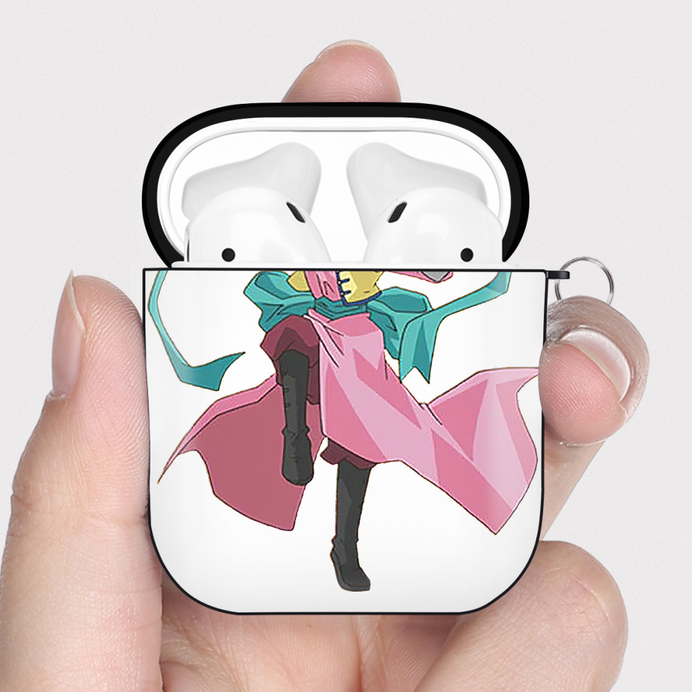 （画像用） 遊☆戯☆王 Yu-Gi-Oh! AirPods 第2世代保護ケース ハードシェル ブラック 耐衝撃・防指紋・カラビナ付き