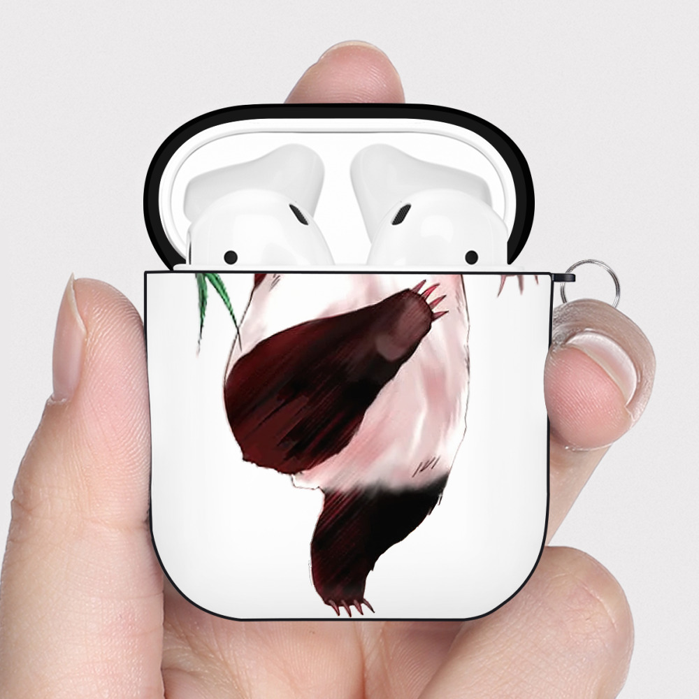 （画像用） 遊☆戯☆王 Yu-Gi-Oh! AirPods 第2世代保護ケース ハードシェル ブラック 耐衝撃・防指紋・カラビナ付き