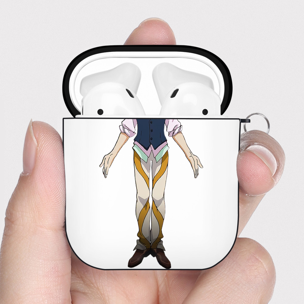 （画像用） 遊☆戯☆王 Yu-Gi-Oh! AirPods 第2世代保護ケース ハードシェル ブラック 耐衝撃・防指紋・カラビナ付き