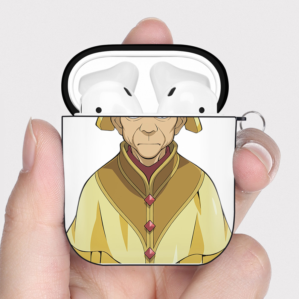 （画像用） 遊☆戯☆王 Yu-Gi-Oh! AirPods 第2世代保護ケース ハードシェル ブラック 耐衝撃・防指紋・カラビナ付き