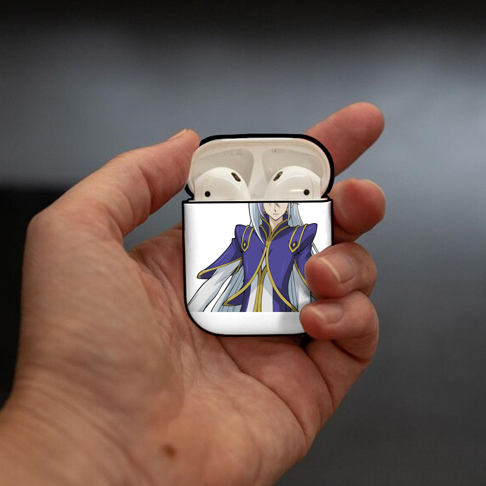 遊☆戯☆王 Yu-Gi-Oh! AirPods 第2世代保護ケース ハードシェル ブラック 耐衝撃・防指紋・カラビナ付き