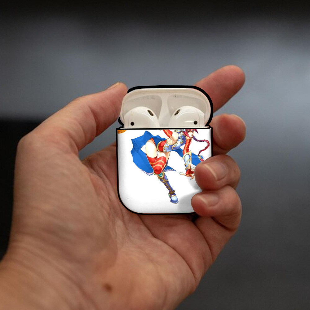 遊☆戯☆王 Yu-Gi-Oh! AirPods 第2世代保護ケース ハードシェル ブラック 耐衝撃・防指紋・カラビナ付き