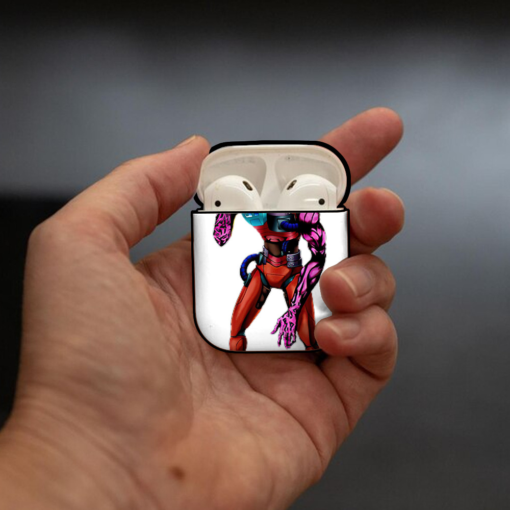 遊☆戯☆王 Yu-Gi-Oh! AirPods 第2世代保護ケース ハードシェル ブラック 耐衝撃・防指紋・カラビナ付き