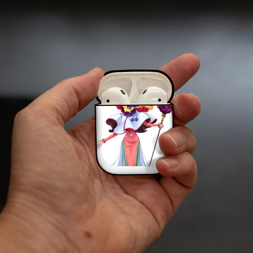 遊☆戯☆王 Yu-Gi-Oh! AirPods 第2世代保護ケース ハードシェル ブラック 耐衝撃・防指紋・カラビナ付き
