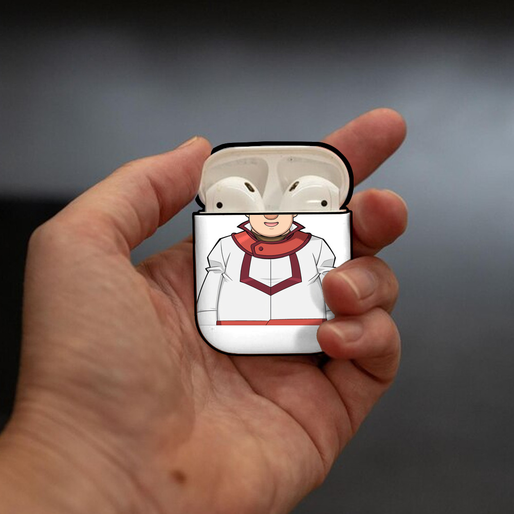 遊☆戯☆王 Yu-Gi-Oh! AirPods 第2世代保護ケース ハードシェル ブラック 耐衝撃・防指紋・カラビナ付き