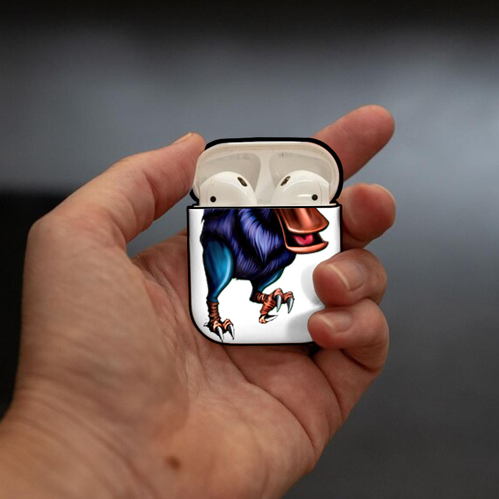 遊☆戯☆王 Yu-Gi-Oh! AirPods 第2世代保護ケース ハードシェル ブラック 耐衝撃・防指紋・カラビナ付き