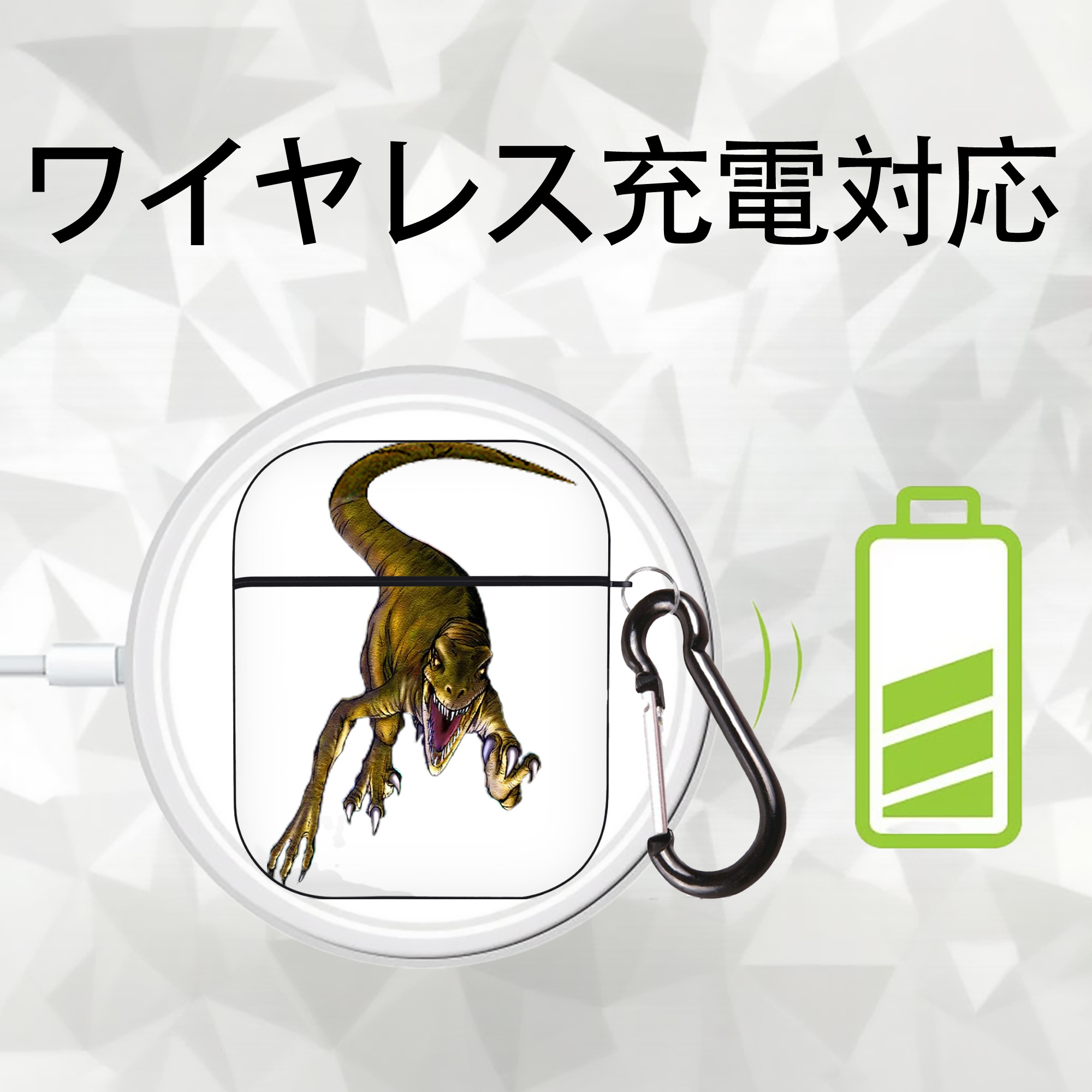 遊☆戯☆王 Yu-Gi-Oh! AirPods 第2世代保護ケース ハードシェル ブラック 耐衝撃・防指紋・カラビナ付き