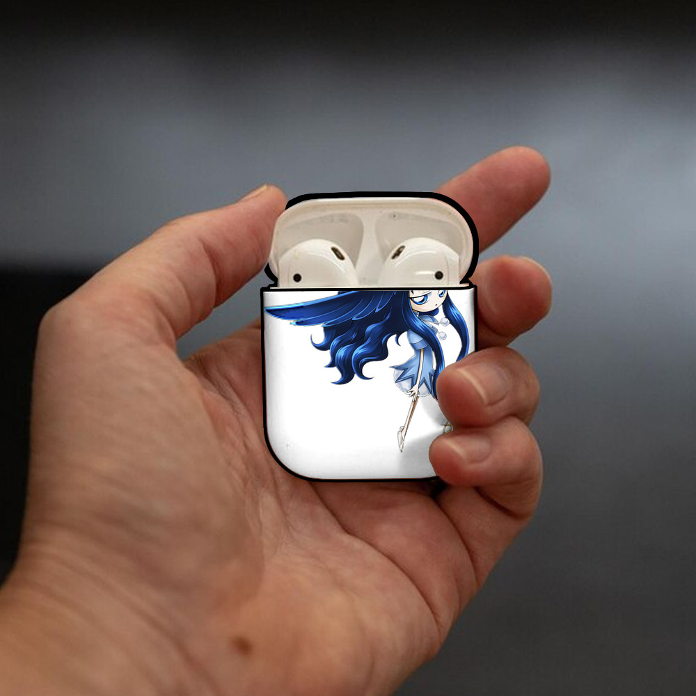 遊☆戯☆王 Yu-Gi-Oh! AirPods 第2世代保護ケース ハードシェル ブラック 耐衝撃・防指紋・カラビナ付き