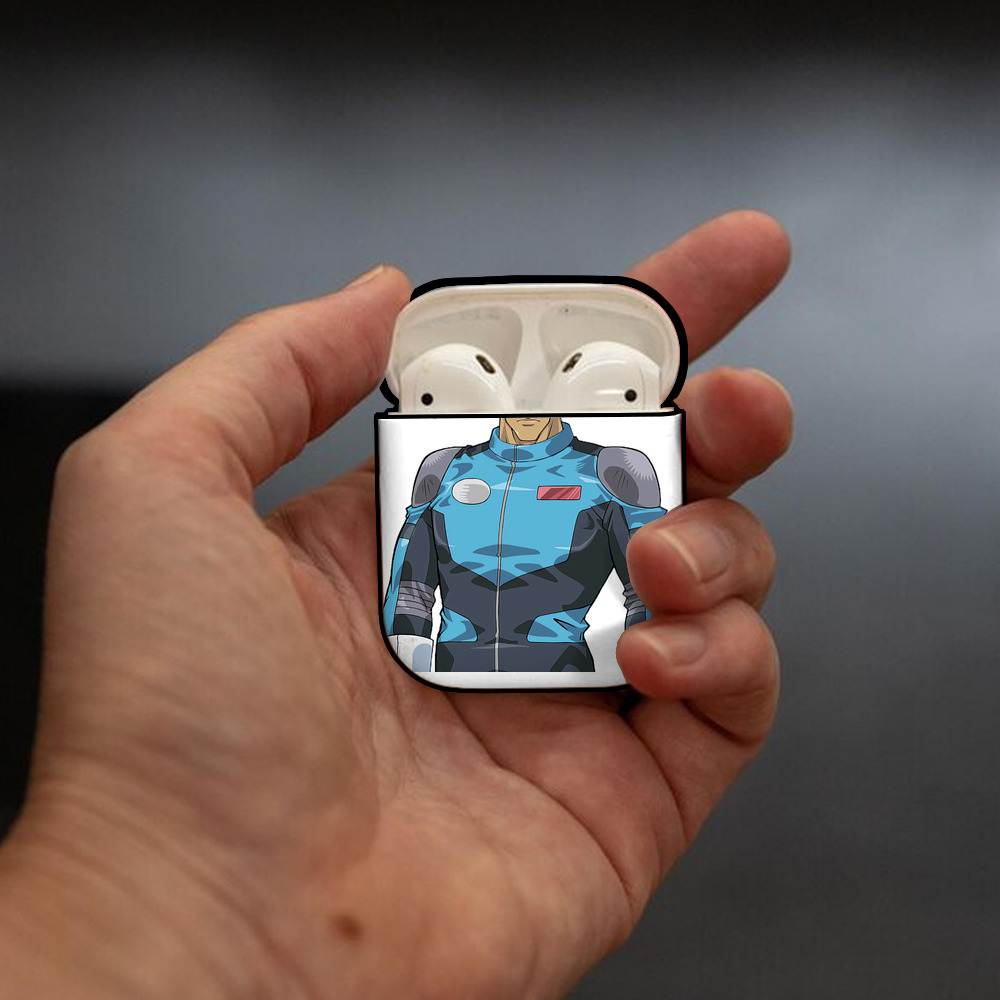 遊☆戯☆王 Yu-Gi-Oh! AirPods 第2世代保護ケース ハードシェル ブラック 耐衝撃・防指紋・カラビナ付き