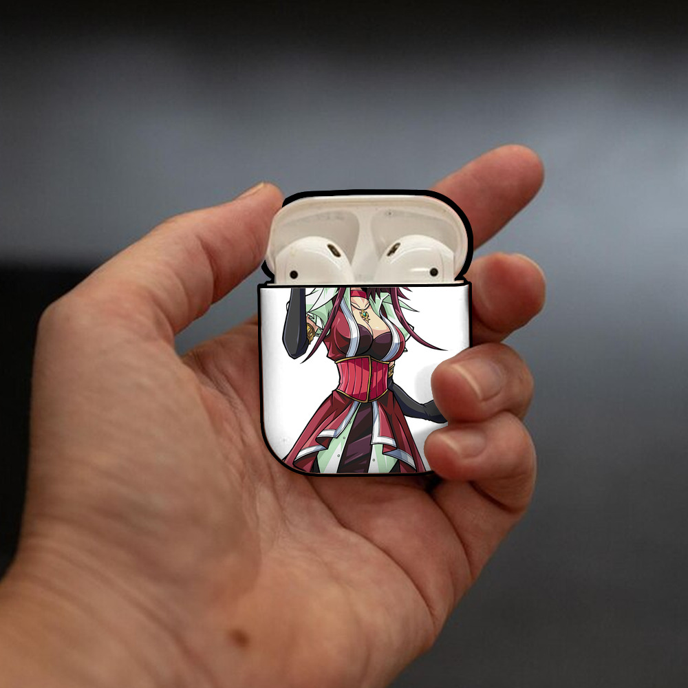 遊☆戯☆王 Yu-Gi-Oh! AirPods 第2世代保護ケース ハードシェル ブラック 耐衝撃・防指紋・カラビナ付き