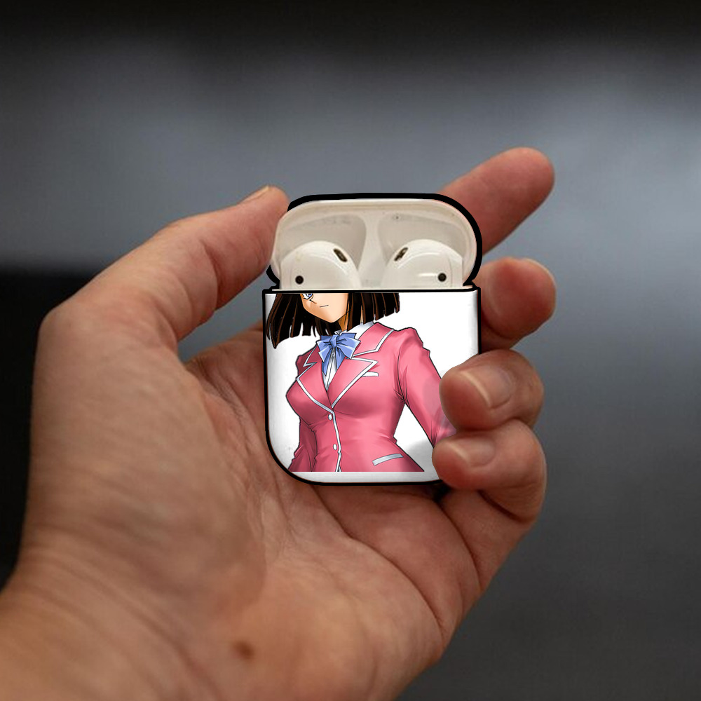 遊☆戯☆王 Yu-Gi-Oh! AirPods 第2世代保護ケース ハードシェル ブラック 耐衝撃・防指紋・カラビナ付き