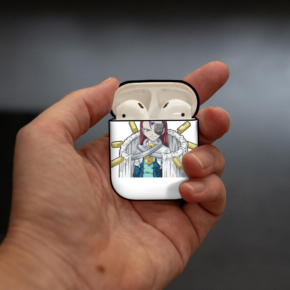 遊☆戯☆王 Yu-Gi-Oh! AirPods 第2世代保護ケース ハードシェル ブラック 耐衝撃・防指紋・カラビナ付き