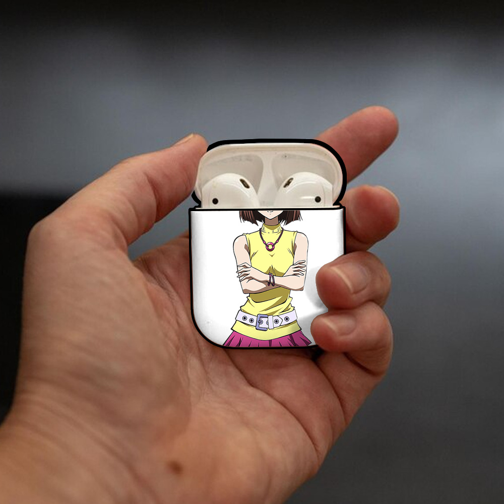 遊☆戯☆王 Yu-Gi-Oh! AirPods 第2世代保護ケース ハードシェル ブラック 耐衝撃・防指紋・カラビナ付き