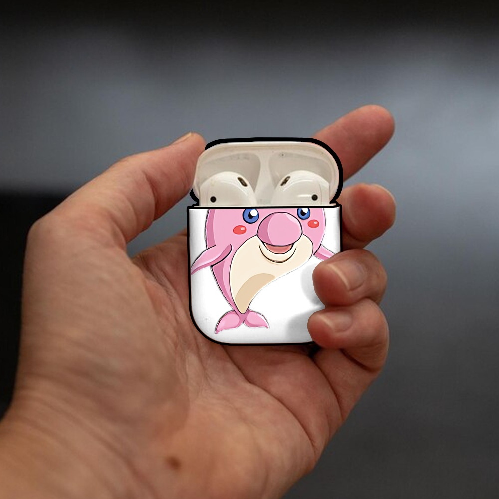 遊☆戯☆王 Yu-Gi-Oh! AirPods 第2世代保護ケース ハードシェル ブラック 耐衝撃・防指紋・カラビナ付き