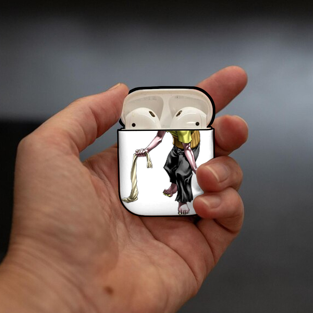 遊☆戯☆王 Yu-Gi-Oh! AirPods 第2世代保護ケース ハードシェル ブラック 耐衝撃・防指紋・カラビナ付き