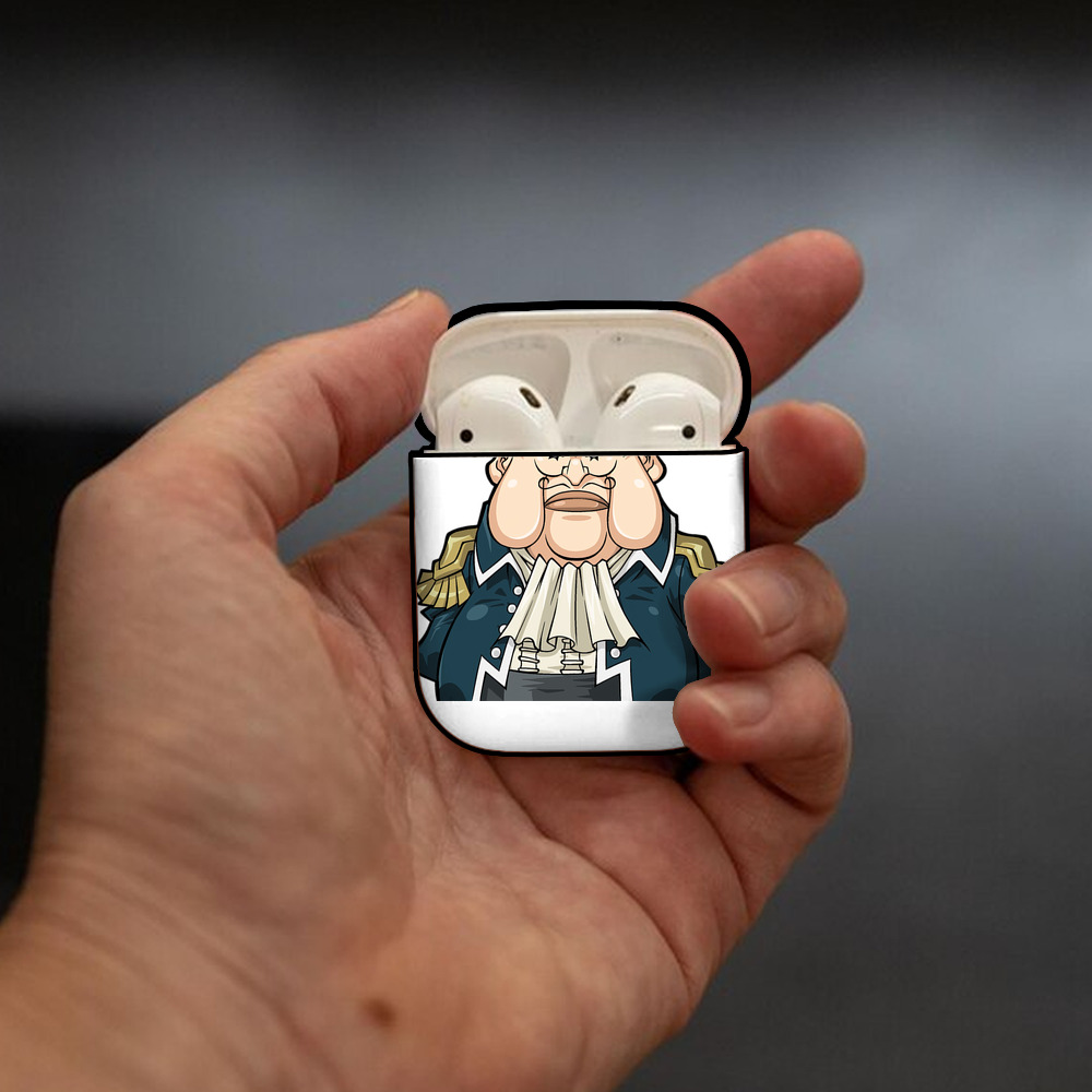 遊☆戯☆王 Yu-Gi-Oh! AirPods 第2世代保護ケース ハードシェル ブラック 耐衝撃・防指紋・カラビナ付き