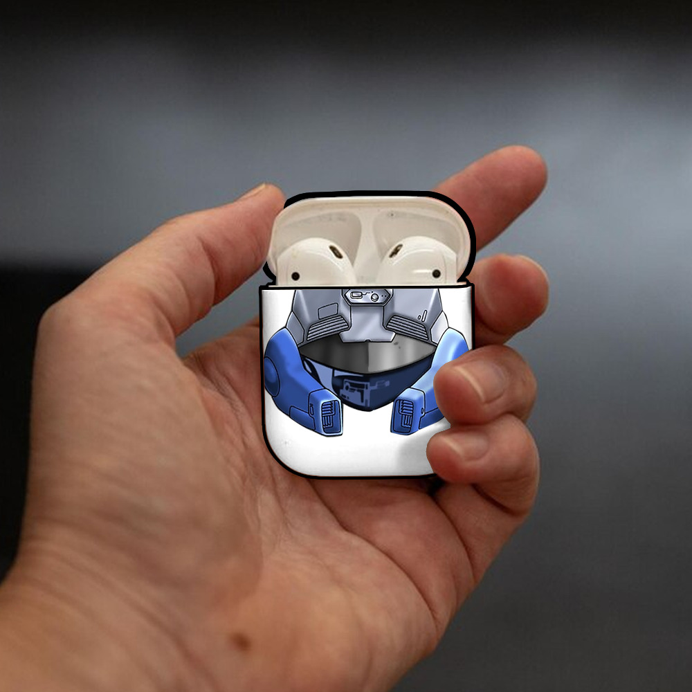 遊☆戯☆王 Yu-Gi-Oh! AirPods 第2世代保護ケース ハードシェル ブラック 耐衝撃・防指紋・カラビナ付き