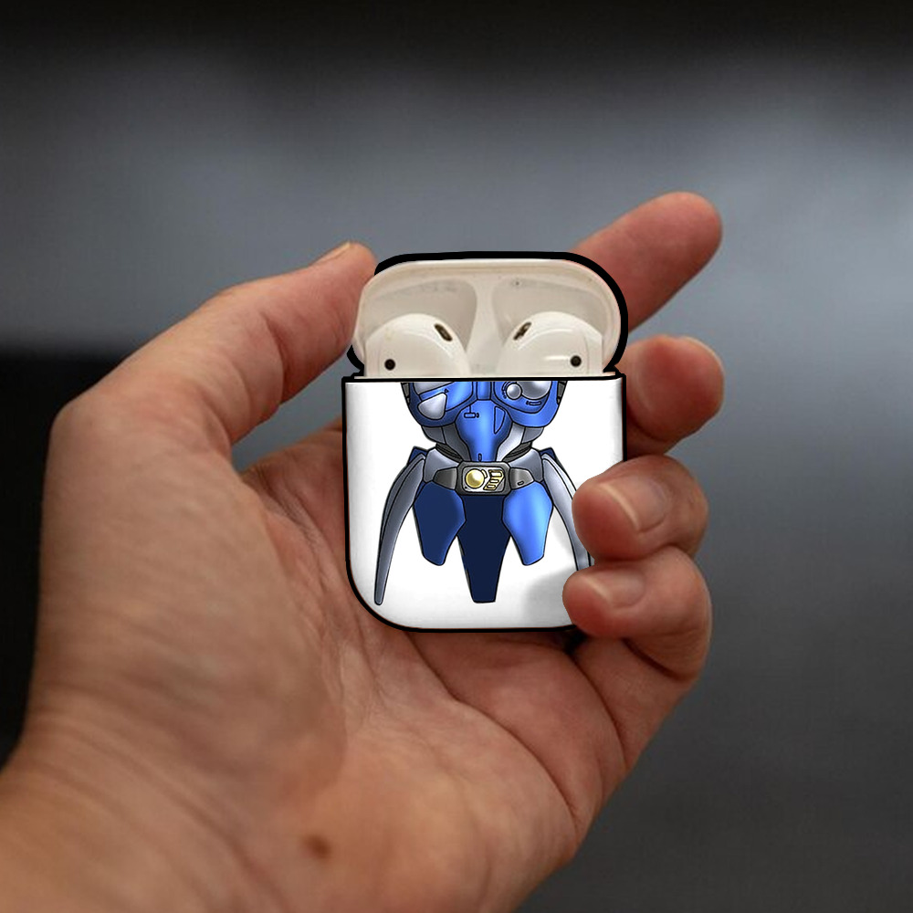 遊☆戯☆王 Yu-Gi-Oh! AirPods 第2世代保護ケース ハードシェル ブラック 耐衝撃・防指紋・カラビナ付き