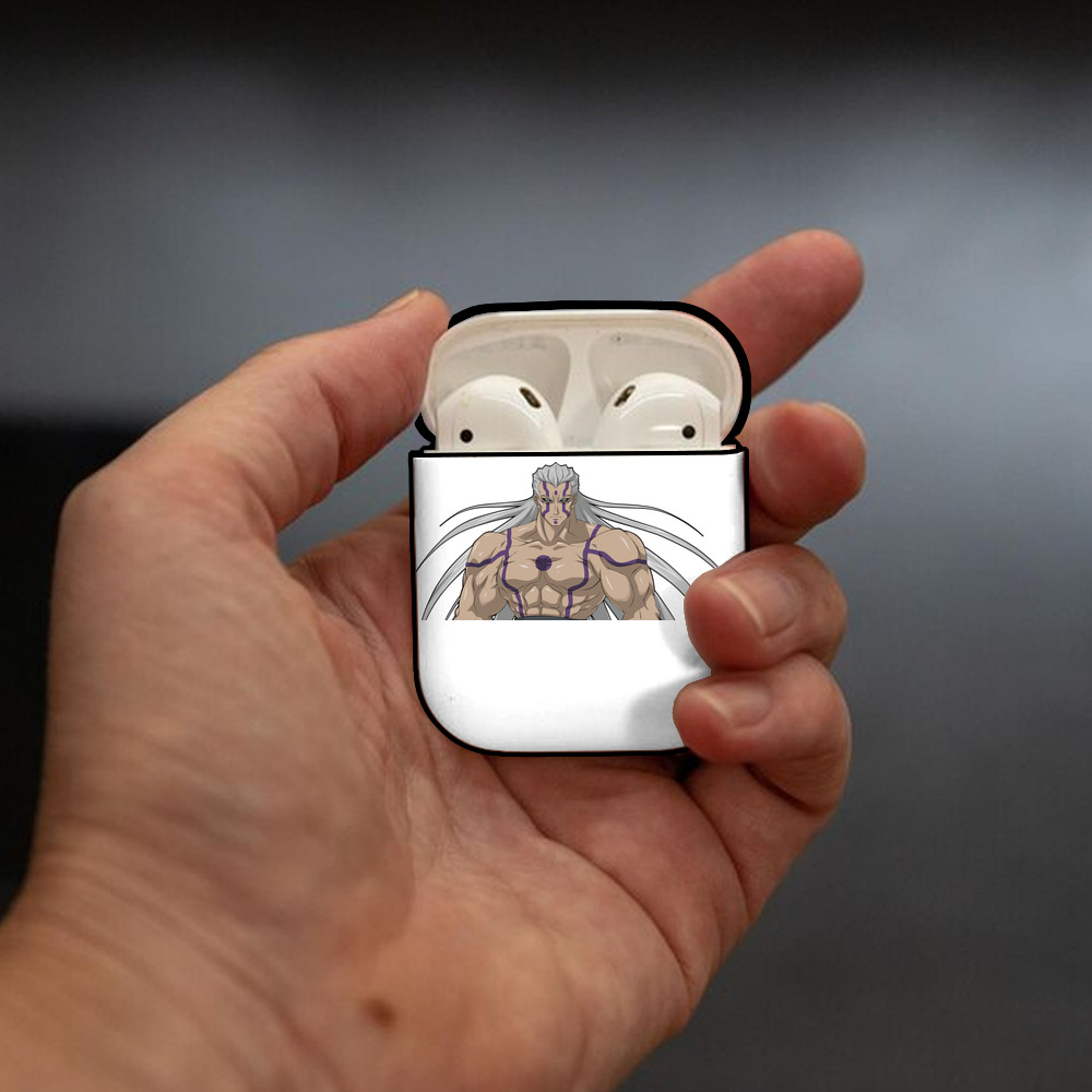 遊☆戯☆王 Yu-Gi-Oh! AirPods 第2世代保護ケース ハードシェル ブラック 耐衝撃・防指紋・カラビナ付き