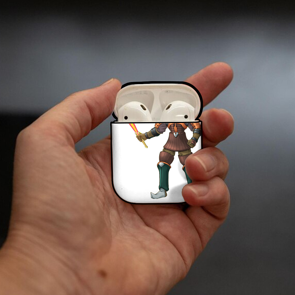 遊☆戯☆王 Yu-Gi-Oh! AirPods 第2世代保護ケース ハードシェル ブラック 耐衝撃・防指紋・カラビナ付き