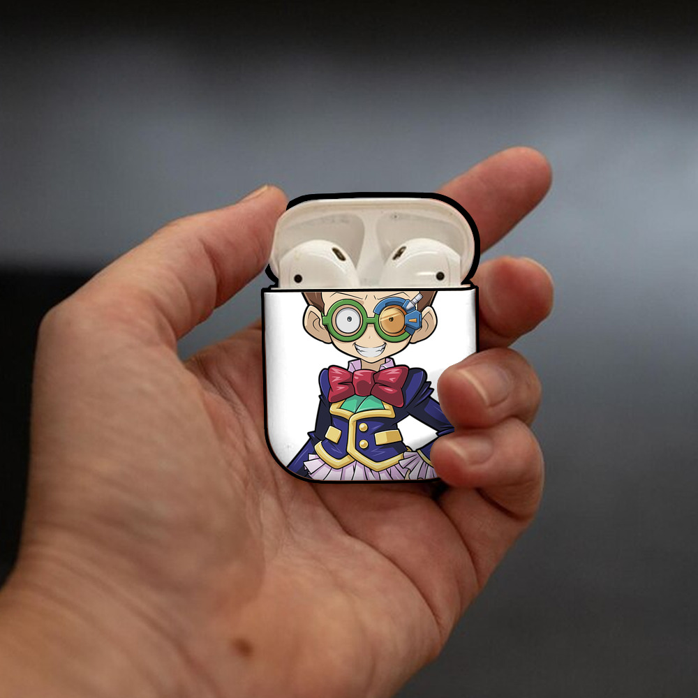 遊☆戯☆王 Yu-Gi-Oh! AirPods 第2世代保護ケース ハードシェル ブラック 耐衝撃・防指紋・カラビナ付き