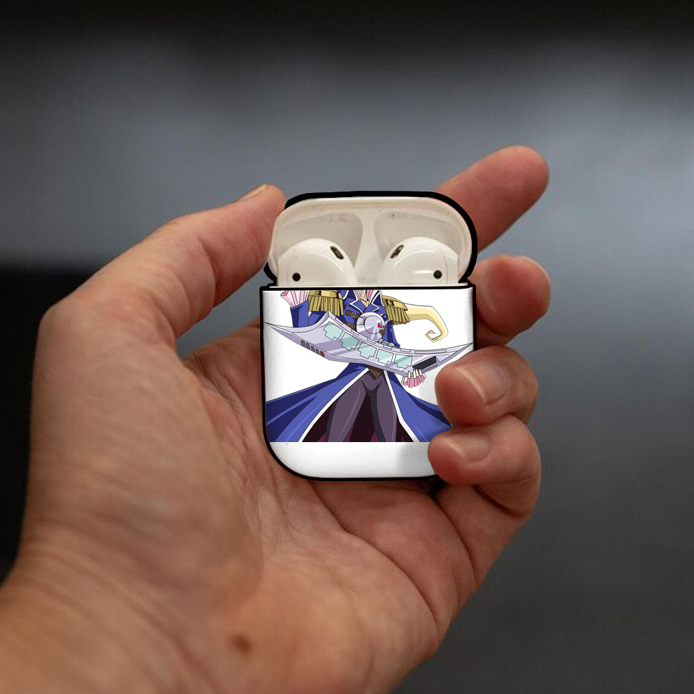 遊☆戯☆王 Yu-Gi-Oh! AirPods 第2世代保護ケース ハードシェル ブラック 耐衝撃・防指紋・カラビナ付き