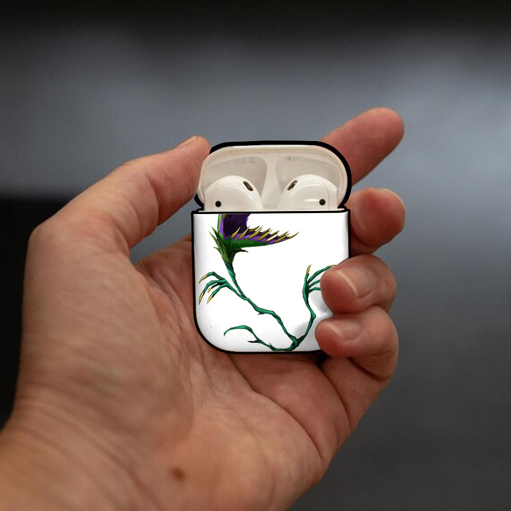 遊☆戯☆王 Yu-Gi-Oh! AirPods 第2世代保護ケース ハードシェル ブラック 耐衝撃・防指紋・カラビナ付き