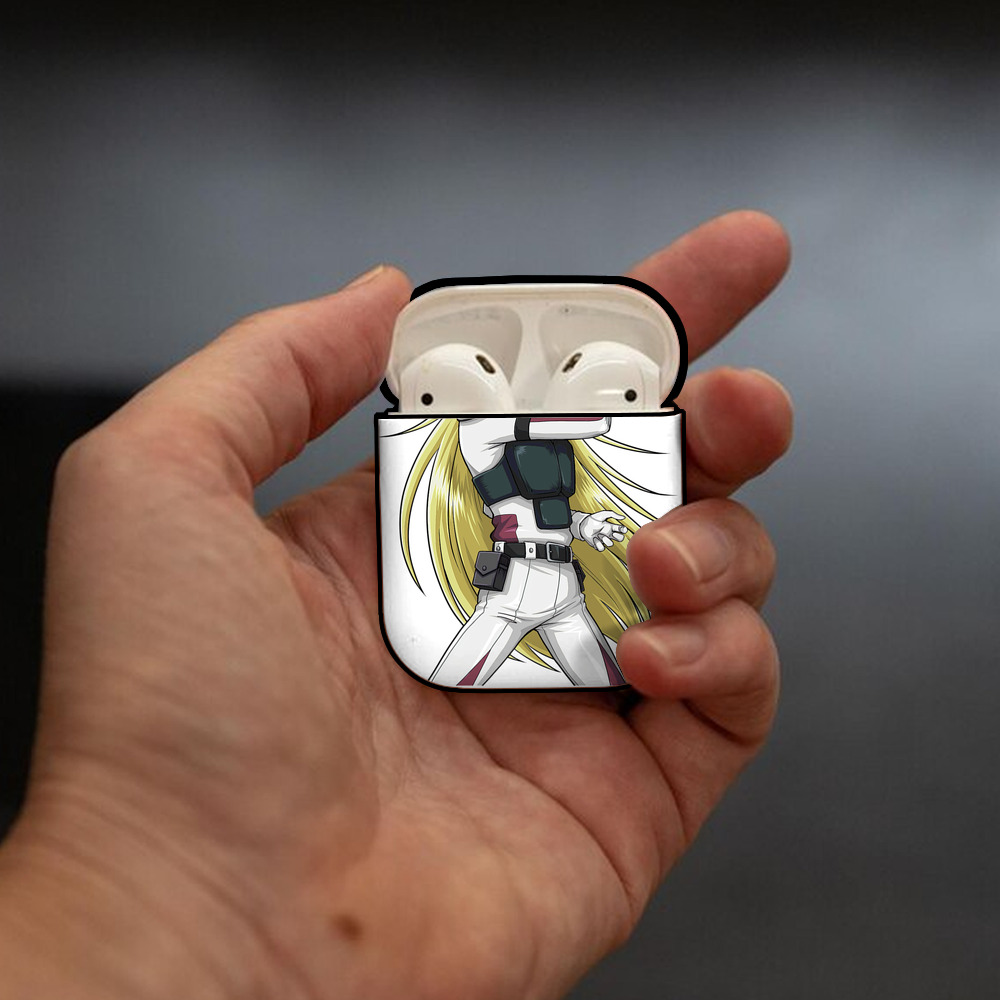遊☆戯☆王 Yu-Gi-Oh! AirPods 第2世代保護ケース ハードシェル ブラック 耐衝撃・防指紋・カラビナ付き
