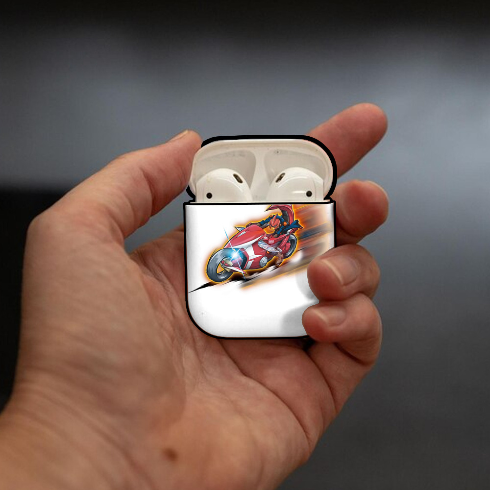 遊☆戯☆王 Yu-Gi-Oh! AirPods 第2世代保護ケース ハードシェル ブラック 耐衝撃・防指紋・カラビナ付き