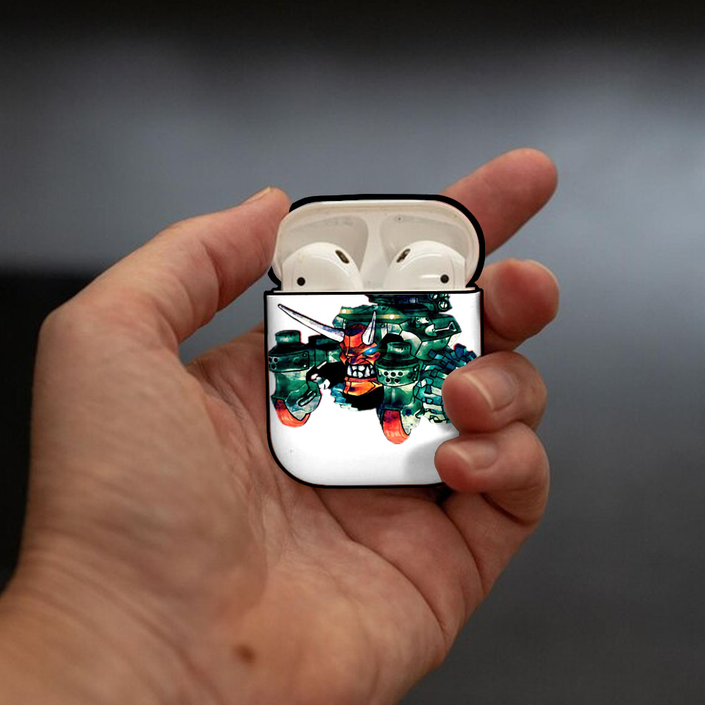 遊☆戯☆王 Yu-Gi-Oh! AirPods 第2世代保護ケース ハードシェル ブラック 耐衝撃・防指紋・カラビナ付き