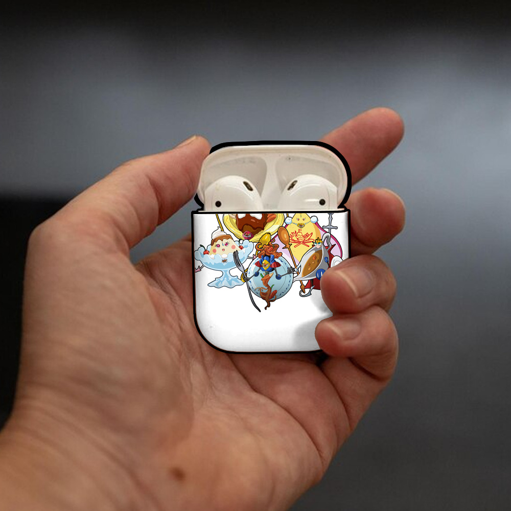 遊☆戯☆王 Yu-Gi-Oh! AirPods 第2世代保護ケース ハードシェル ブラック 耐衝撃・防指紋・カラビナ付き
