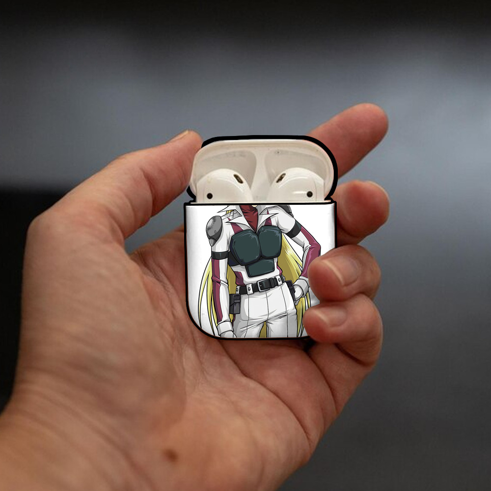 遊☆戯☆王 Yu-Gi-Oh! AirPods 第2世代保護ケース ハードシェル ブラック 耐衝撃・防指紋・カラビナ付き