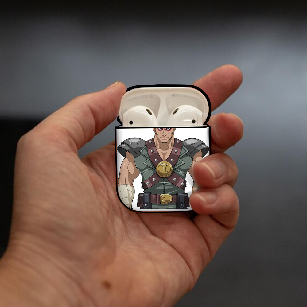 遊☆戯☆王 Yu-Gi-Oh! AirPods 第2世代保護ケース ハードシェル ブラック 耐衝撃・防指紋・カラビナ付き