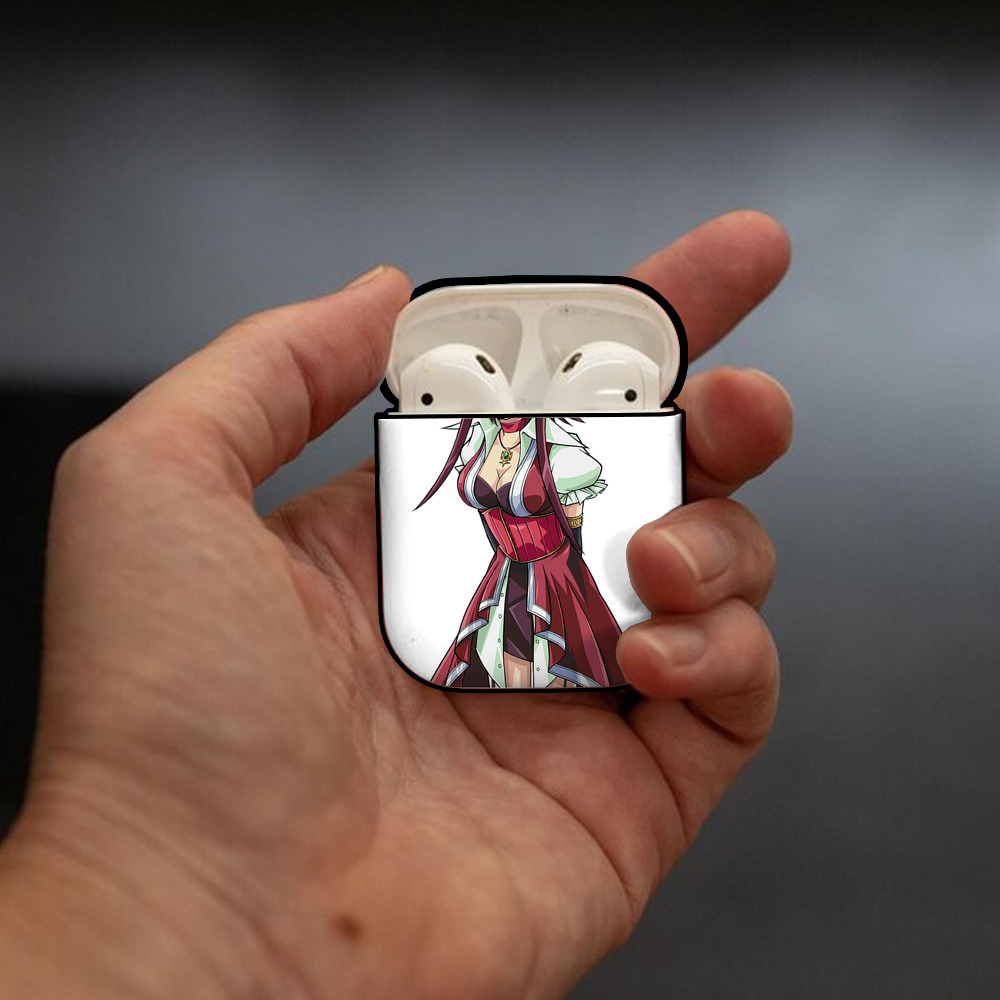 遊☆戯☆王 Yu-Gi-Oh! AirPods 第2世代保護ケース ハードシェル ブラック 耐衝撃・防指紋・カラビナ付き
