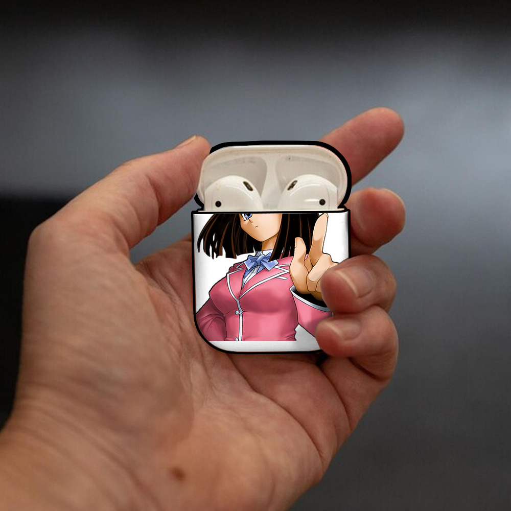 遊☆戯☆王 Yu-Gi-Oh! AirPods 第2世代保護ケース ハードシェル ブラック 耐衝撃・防指紋・カラビナ付き