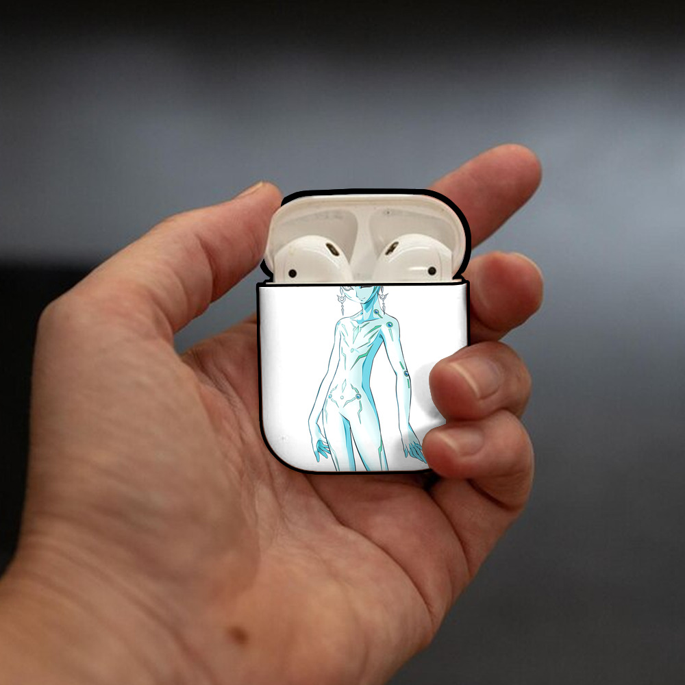 遊☆戯☆王 Yu-Gi-Oh! AirPods 第2世代保護ケース ハードシェル ブラック 耐衝撃・防指紋・カラビナ付き