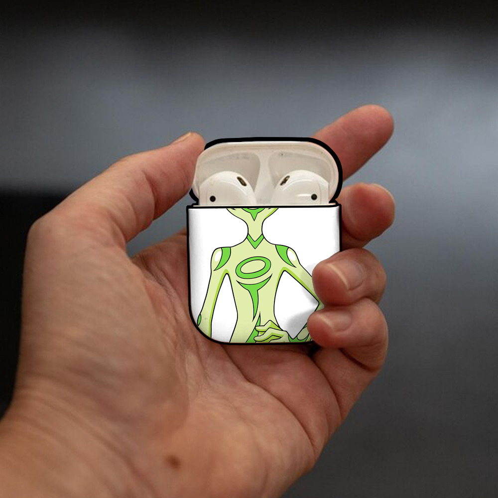 遊☆戯☆王 Yu-Gi-Oh! AirPods 第2世代保護ケース ハードシェル ブラック 耐衝撃・防指紋・カラビナ付き