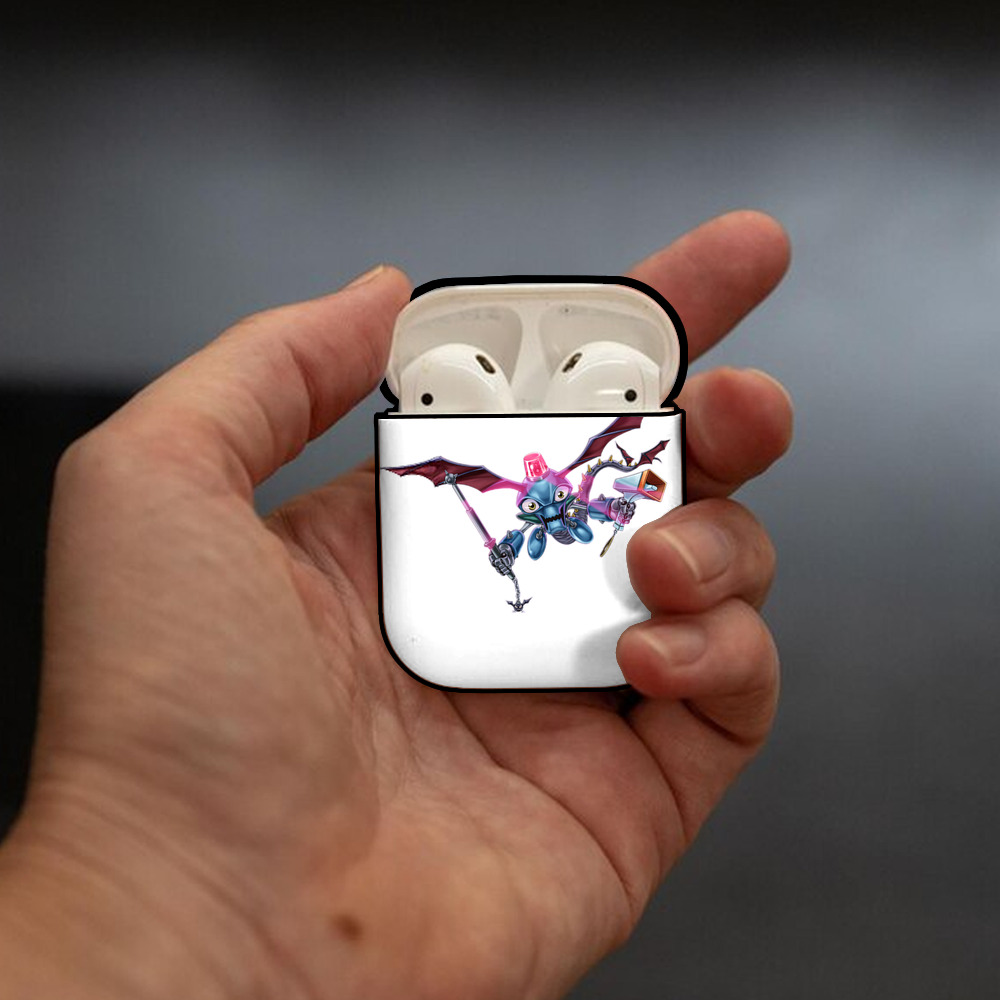 遊☆戯☆王 Yu-Gi-Oh! AirPods 第2世代保護ケース ハードシェル ブラック 耐衝撃・防指紋・カラビナ付き