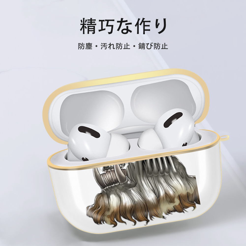 遊☆戯☆王 Yu-Gi-Oh! 【AirPods Pro用】ハードシェル保護ケース｜耐衝撃・防指紋・カラビナ付き商品仕様