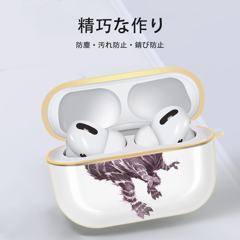 遊☆戯☆王 Yu-Gi-Oh! 【AirPods Pro用】ハードシェル保護ケース｜耐衝撃・防指紋・カラビナ付き商品仕様