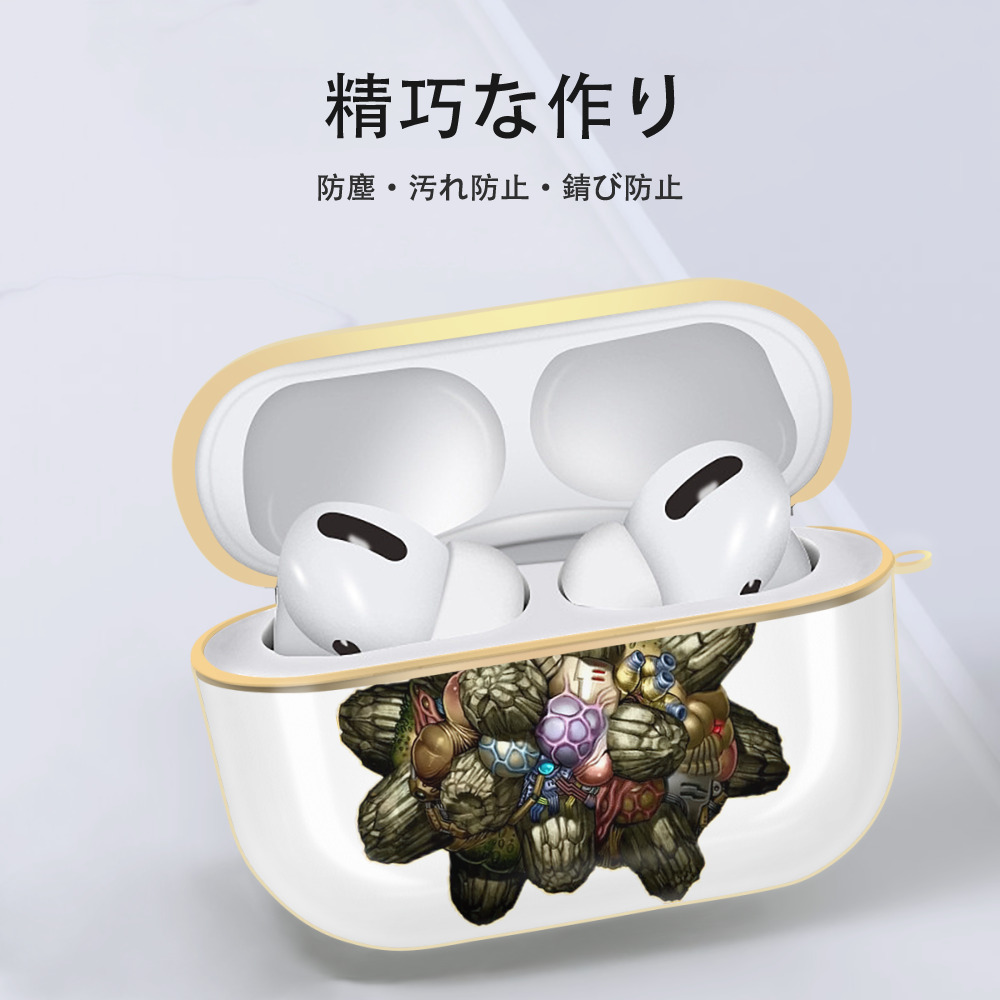遊☆戯☆王 Yu-Gi-Oh! 【AirPods Pro用】ハードシェル保護ケース｜耐衝撃・防指紋・カラビナ付き商品仕様