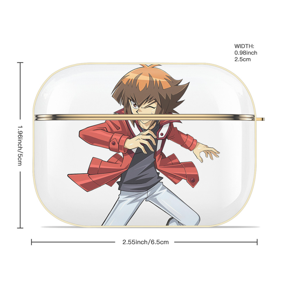 遊☆戯☆王 Yu-Gi-Oh! 【AirPods Pro用】ハードシェル保護ケース｜耐衝撃・防指紋・カラビナ付き商品仕様