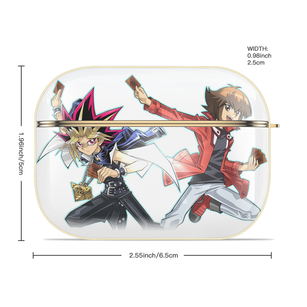 遊☆戯☆王 Yu-Gi-Oh! 【AirPods Pro用】ハードシェル保護ケース｜耐衝撃・防指紋・カラビナ付き商品仕様